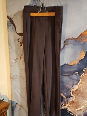 Kohl's Wide-Leg Dress Pants in Dark Brown
